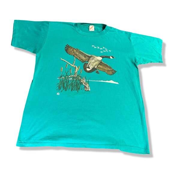 Jerzees Other - Vintage 1980s Jerzees Canadian Goose Nature Graphic T-Shirt